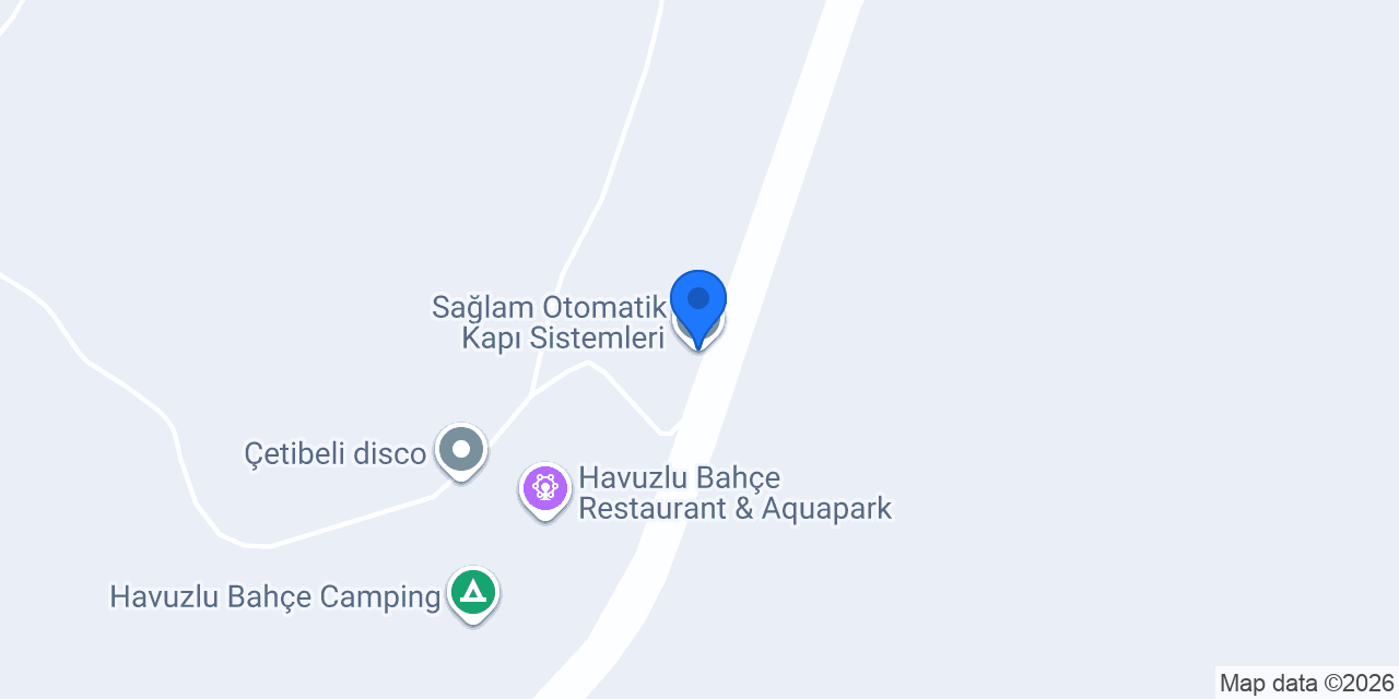 Sağlam Otomatik Kapı Sistemleri konumu