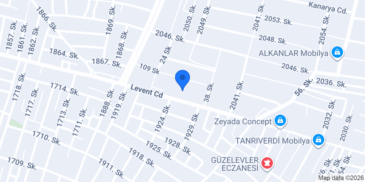 Alp Mobilya konumu