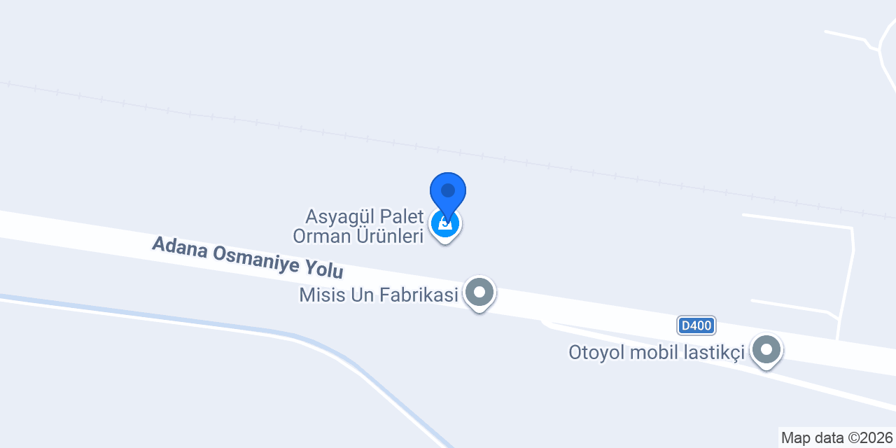 Asyagül Palet Orman Ürünleri konumu