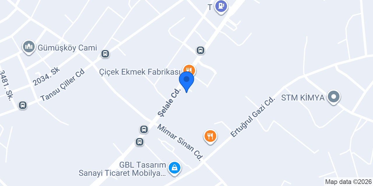 İmtaş İç ve Dış Ticaret A.Ş. - Antalya Depo konumu