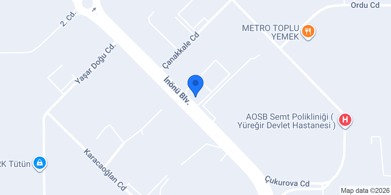 ACN Kimya A.Ş. konumu