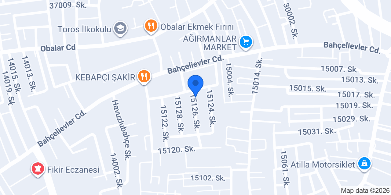 AKPINAR KİMYA BOYA İNŞAAT SAN VE TİC. LTD ŞTİ konumu