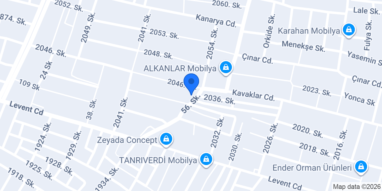 Boğa Orman Ürünleri konumu