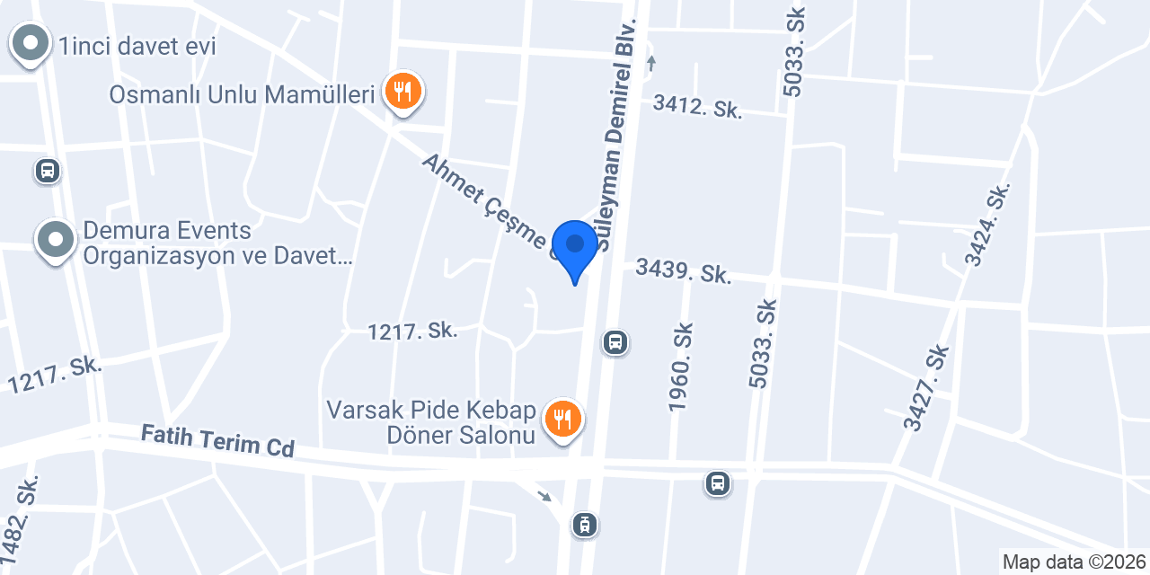 Rıhtım Döner Varsak konumu