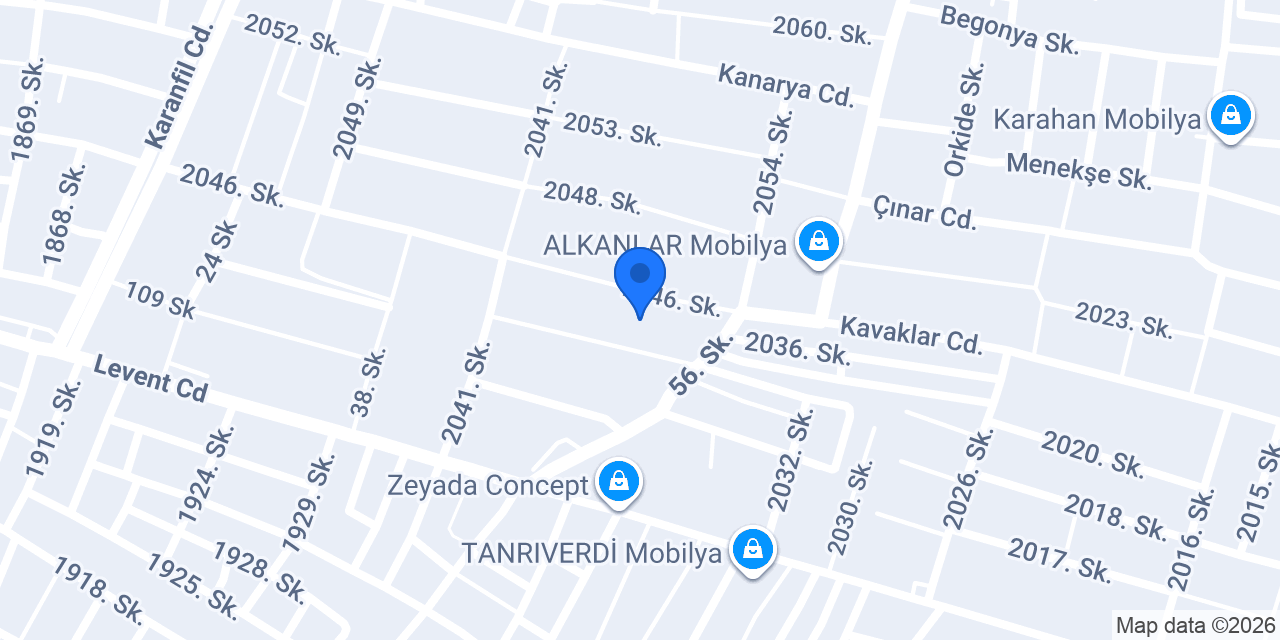 MİLANO TEKSTİL KONFEKSİYON konumu