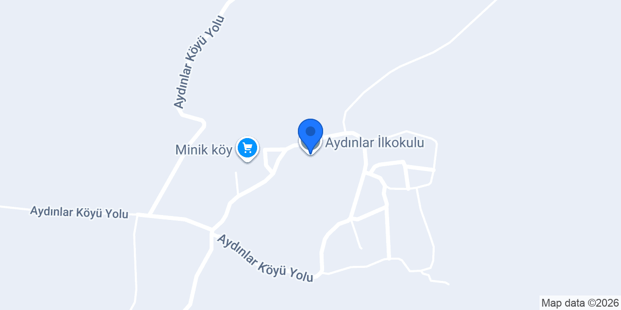 Aydınlar İlkokulu konumu