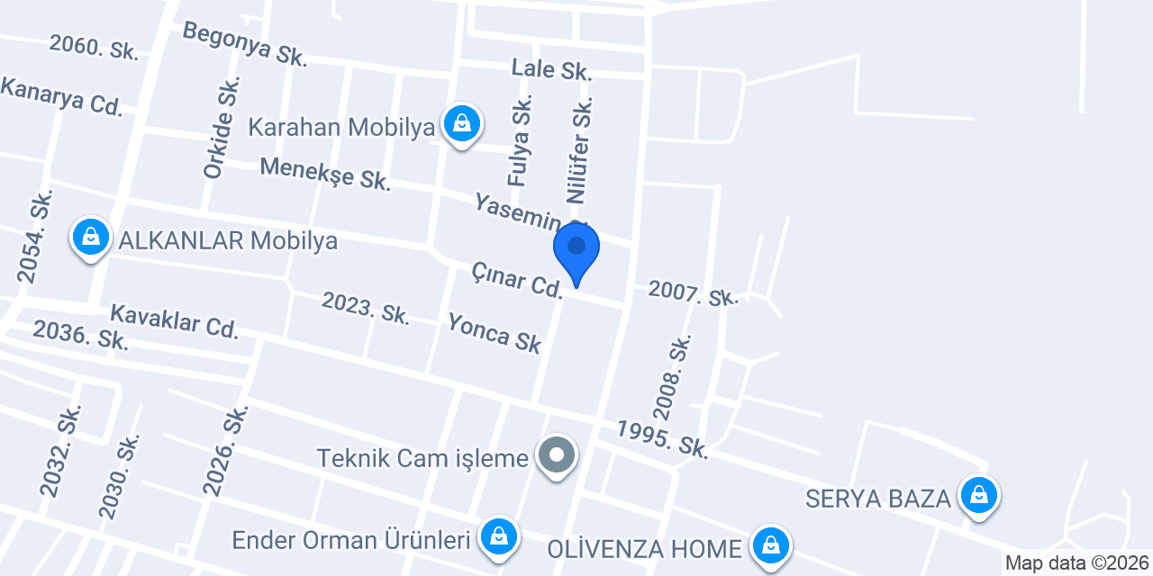 LİGNA YATAK BAZA konumu