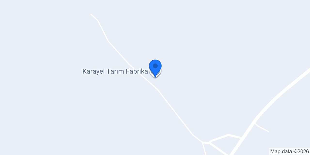 Karayel Tarım Fabrika konumu