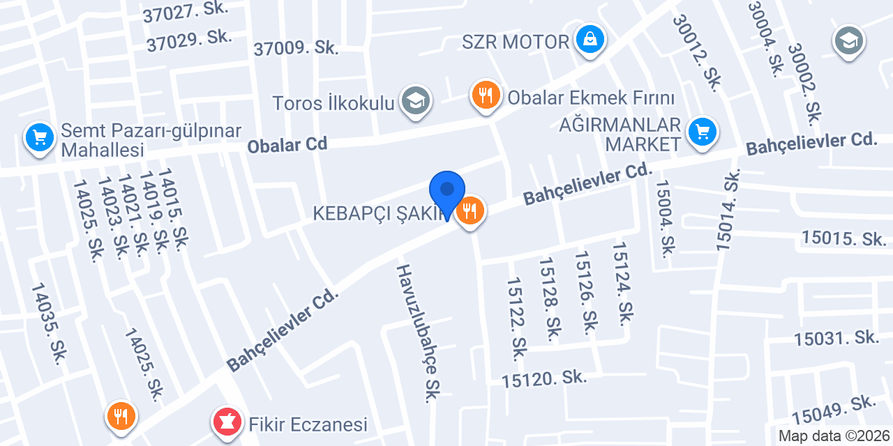 Florya Mobilya konumu