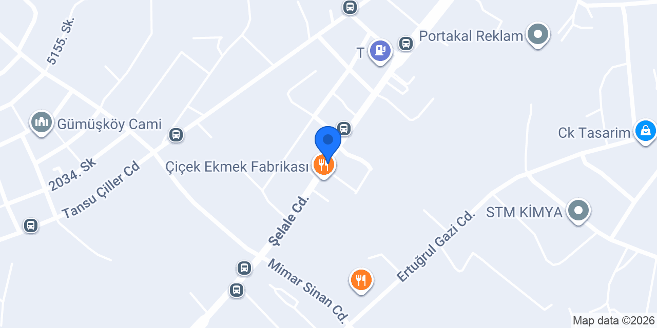 Rota oto yedek parça konumu