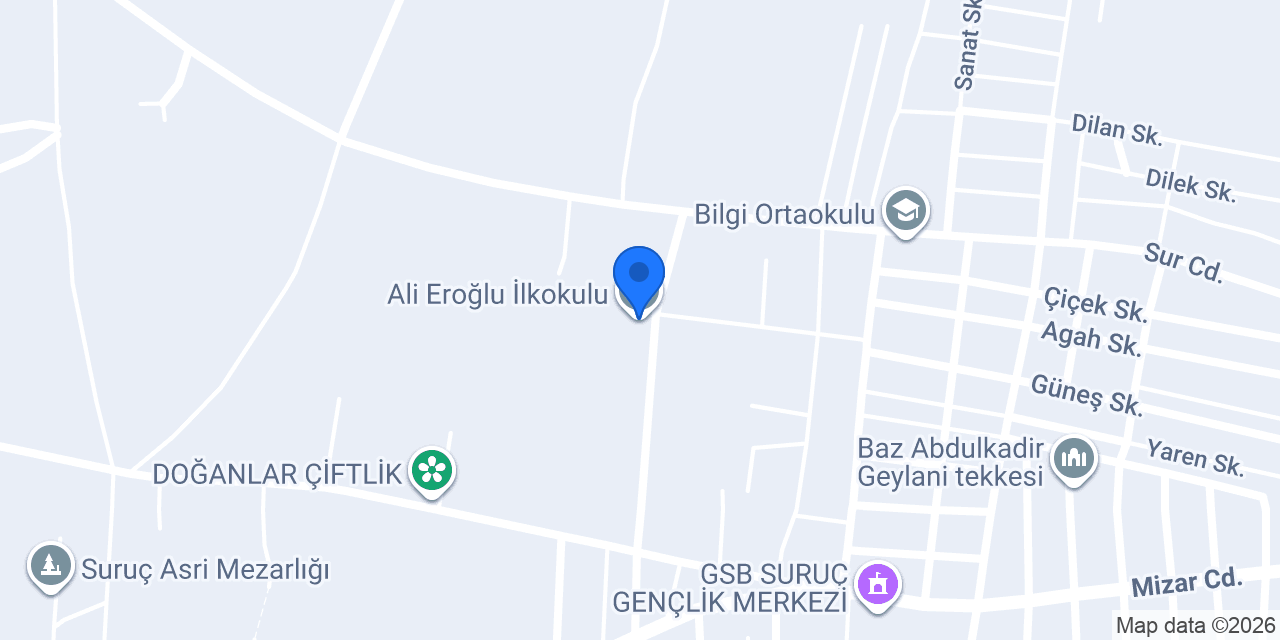 Bilgi İlkokulu konumu
