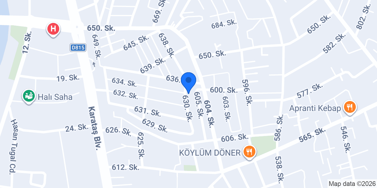REKA OTOMATİK KAPI SİSTEMLERİ konumu