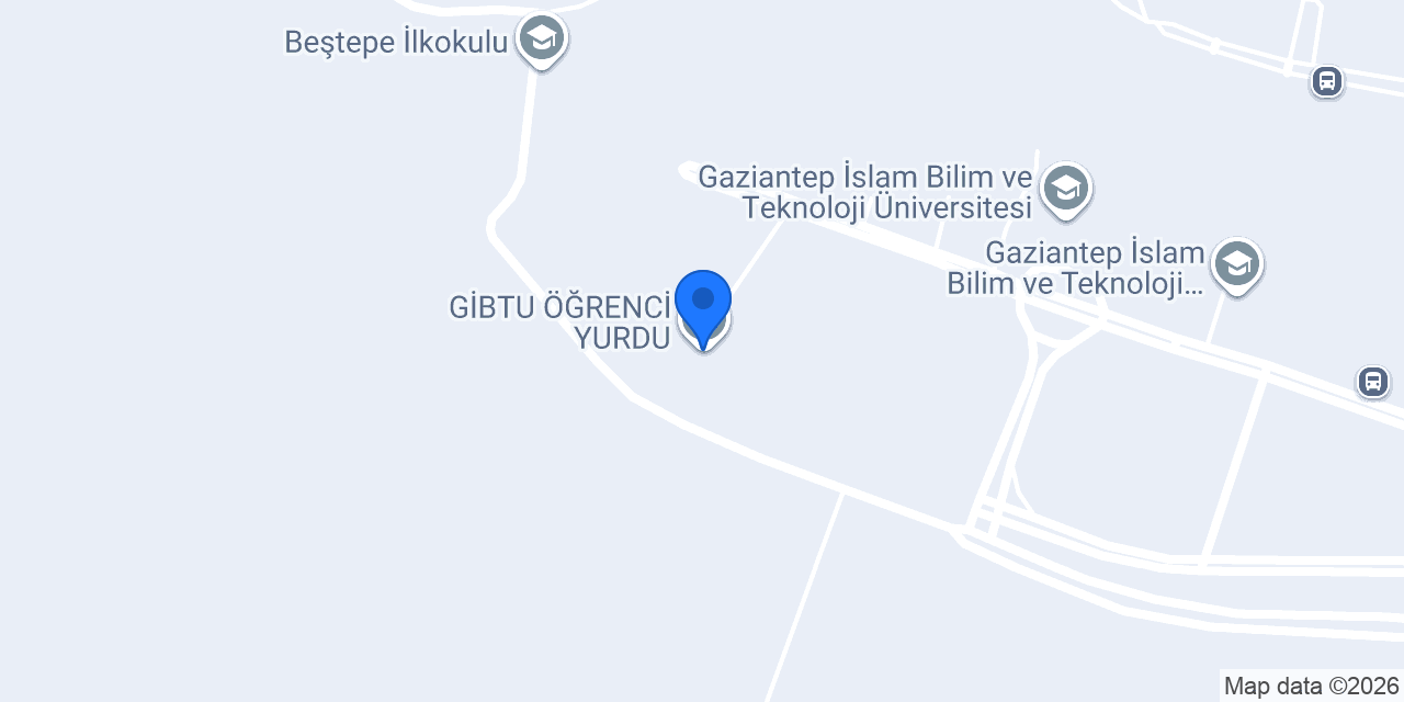 GİBTU ÖĞRENCİ YURDU konumu