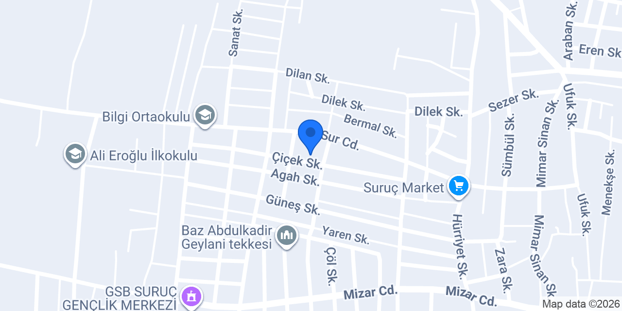 Adak Kurban Satış Merkezi konumu
