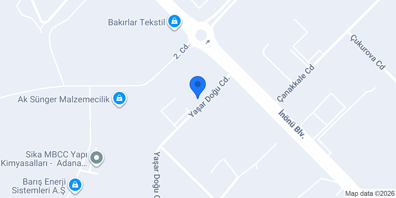 Sga Tekstil konumu