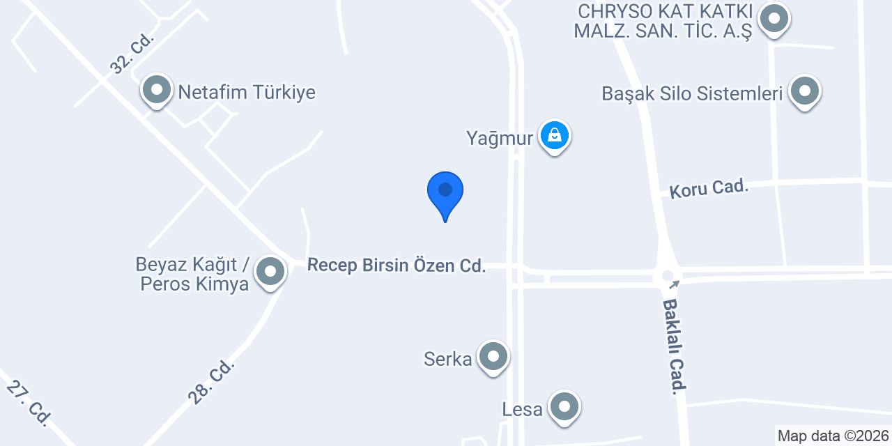 Açar Metal konumu