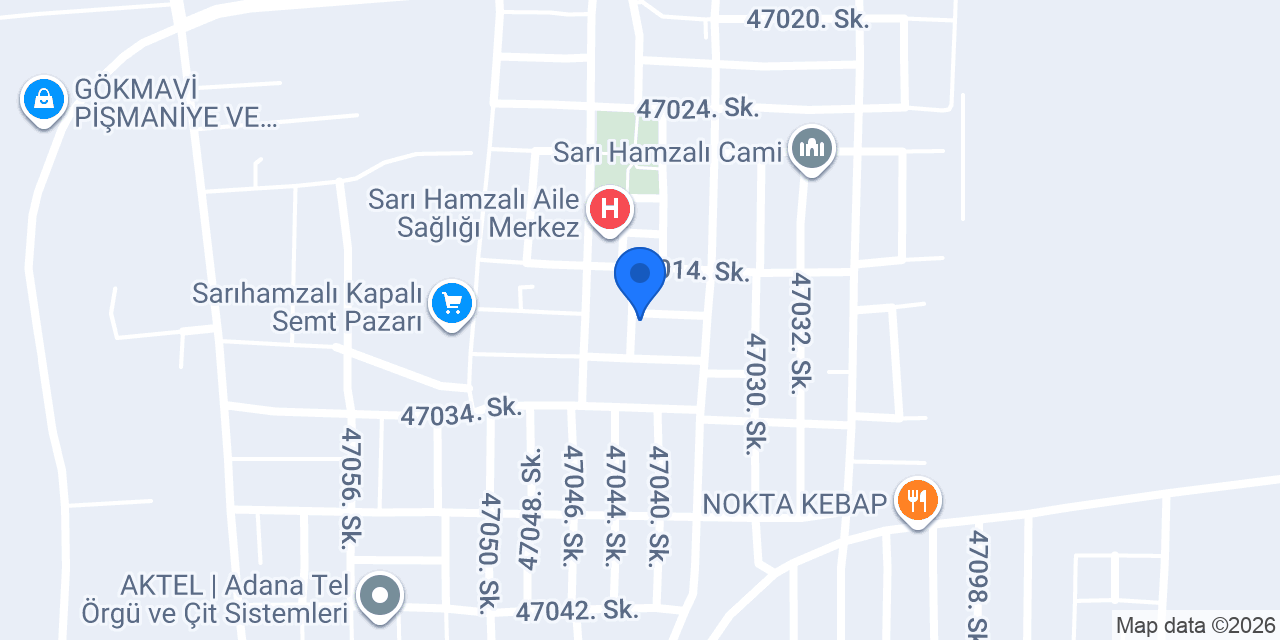 Sarıhamzalı medresesi konumu