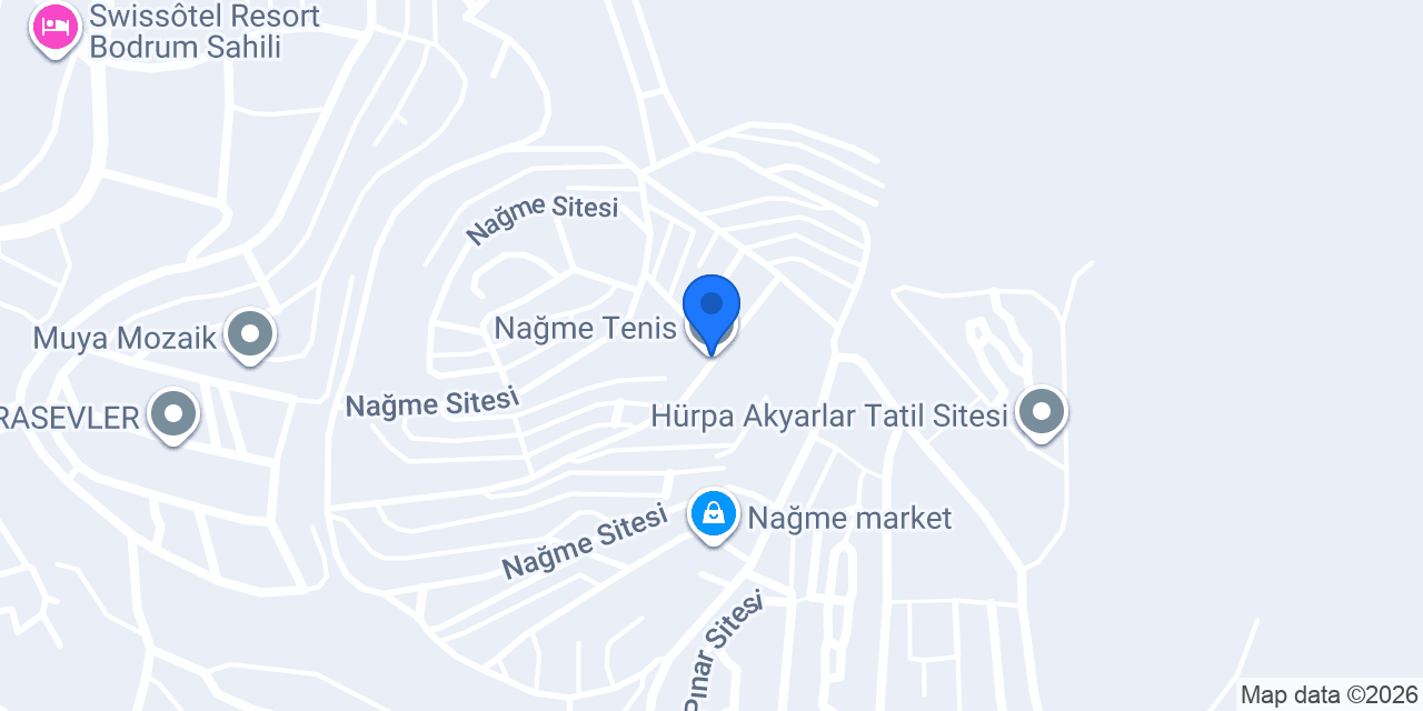 Nağme Tenis konumu