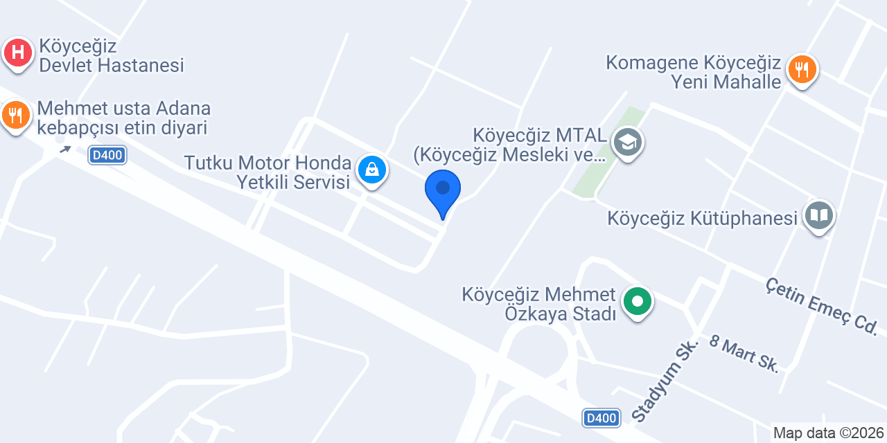 Selçuk Kaporta konumu