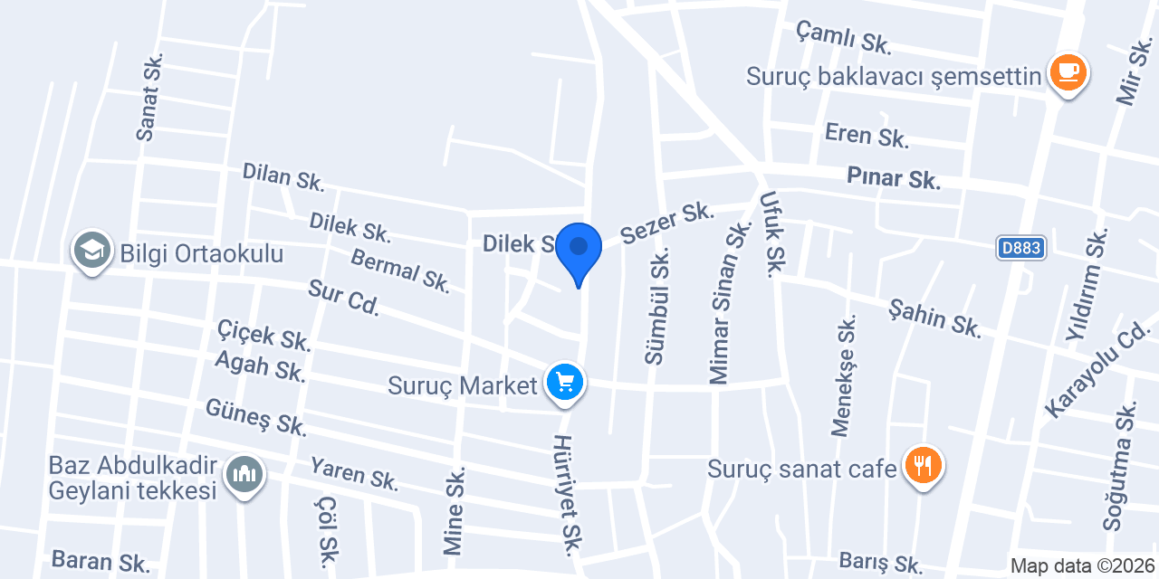 ÖZŞAHİN VETERİNER KLİNİĞİ konumu
