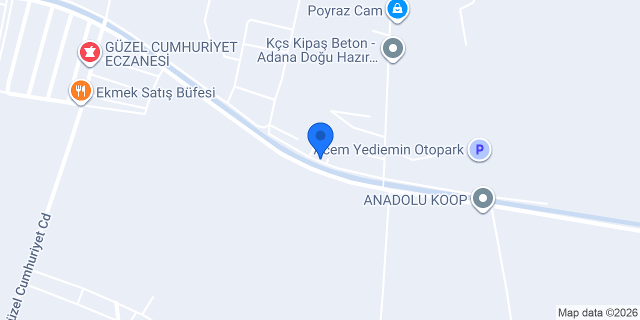 AKC TEKSTİL konumu