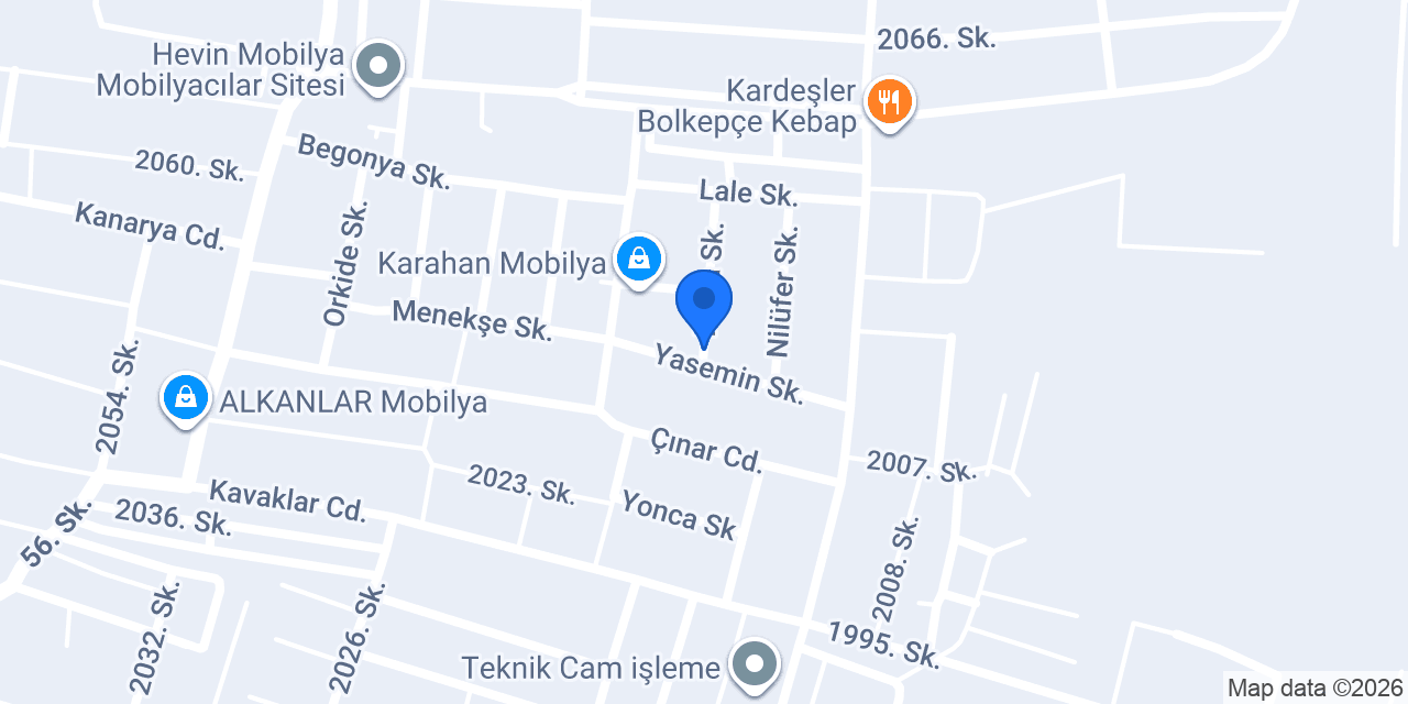 Turgut Mensucat konumu