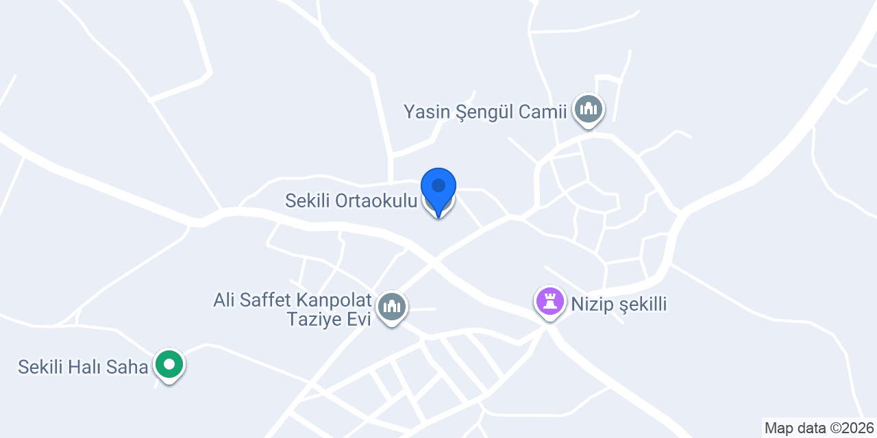Sekili Ortaokulu konumu