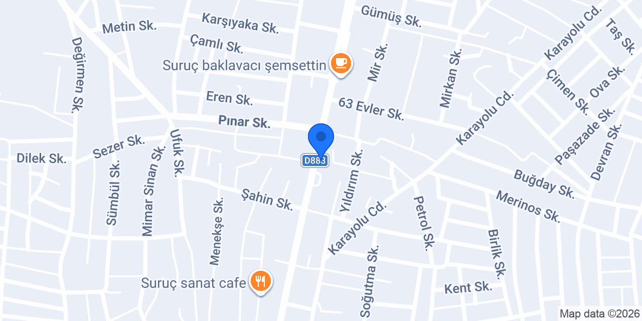 Güneş erkek kuaförü konumu