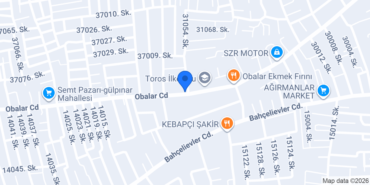 Fidancan İş Elbiseleri konumu