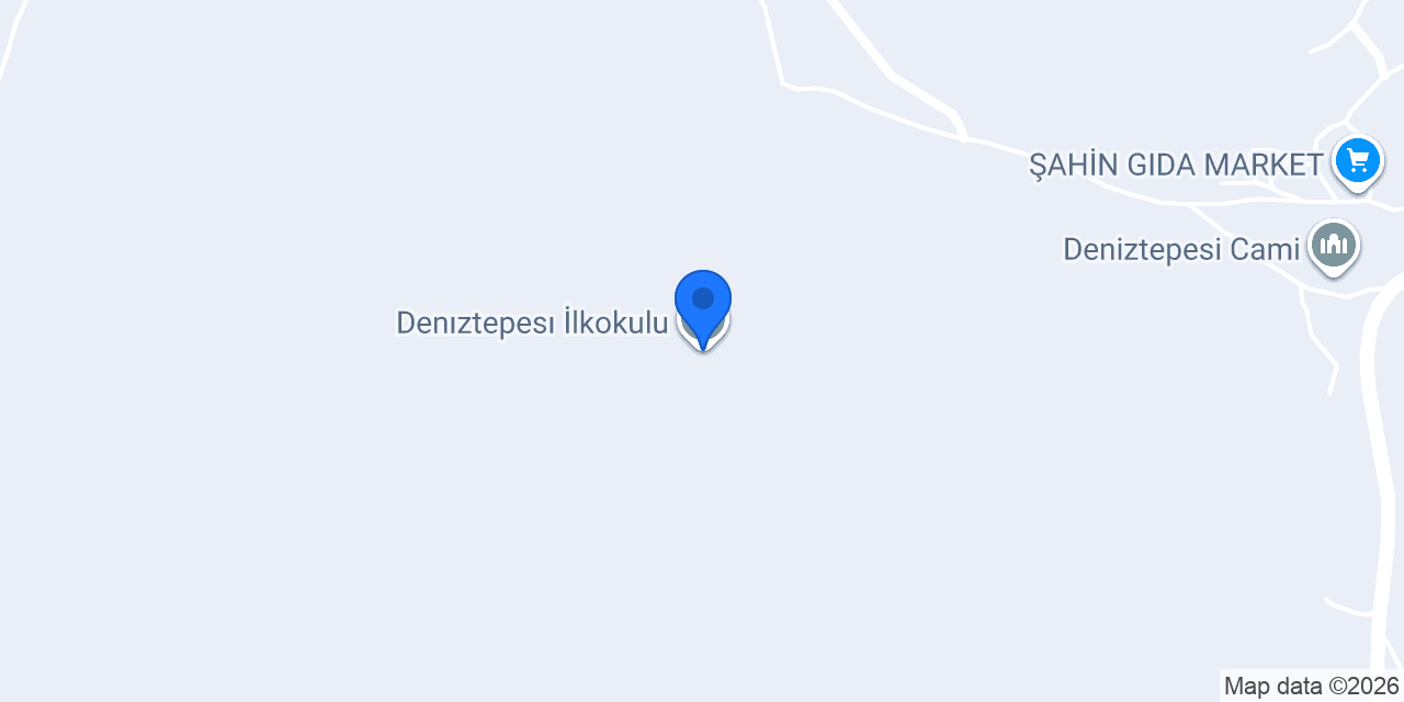 Denıztepesı İlkokulu konumu