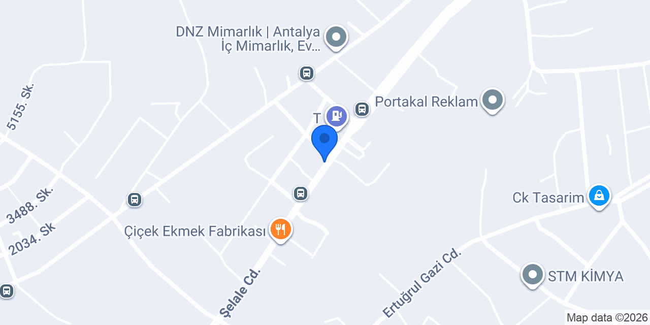 Korkmaz Dondurma Tatlı (Varsak) konumu