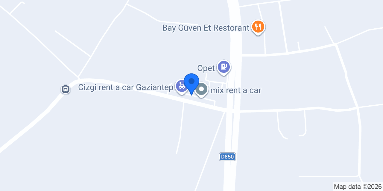 Zenit Car Rental konumu