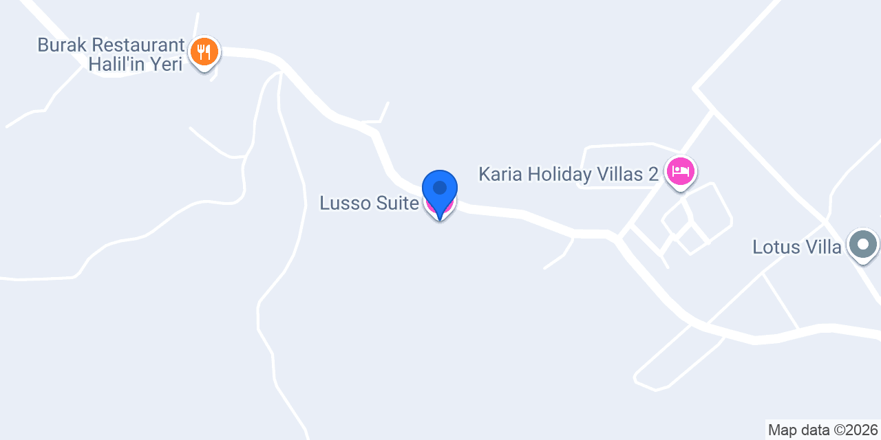 Lusso Suite konumu