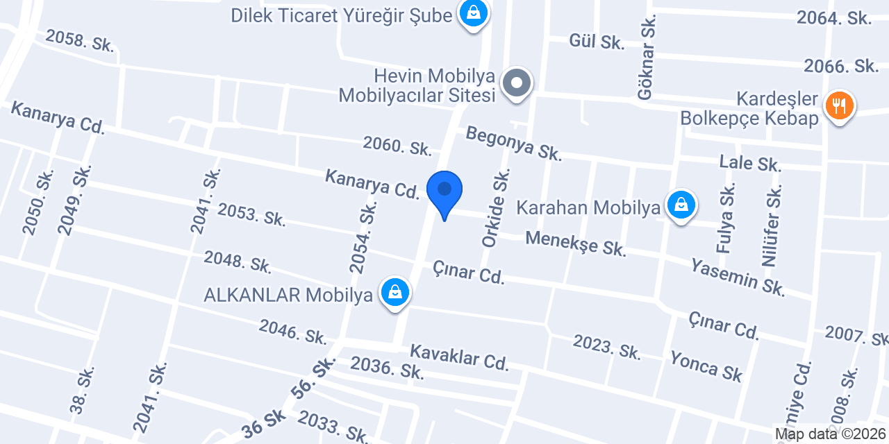 Defne home adana konumu