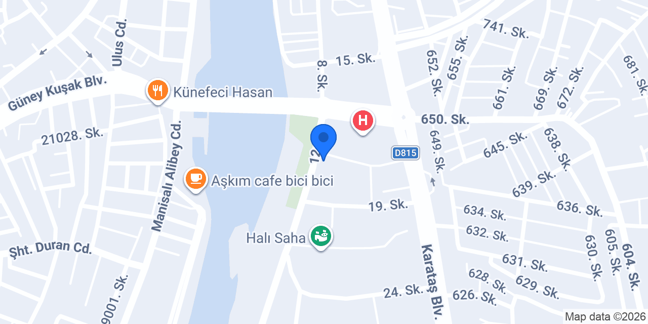 Durak Kebap konumu