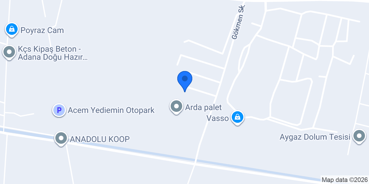 Aba Makine konumu