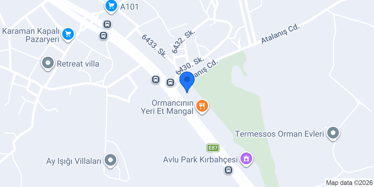 Nebiler Etli Pide konumu