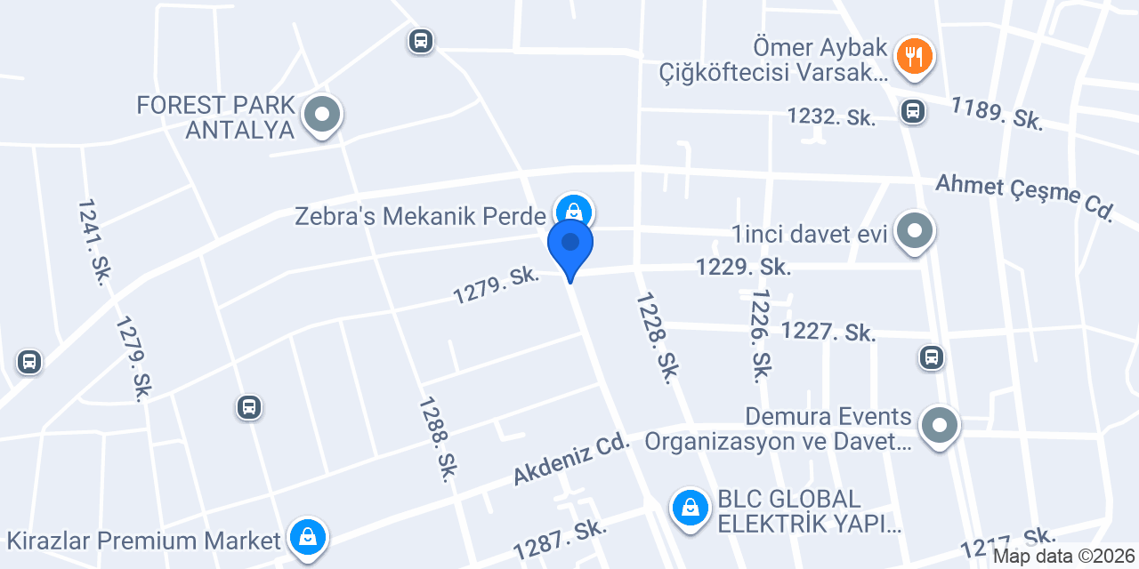 Dekart Mobilya Tasarım konumu