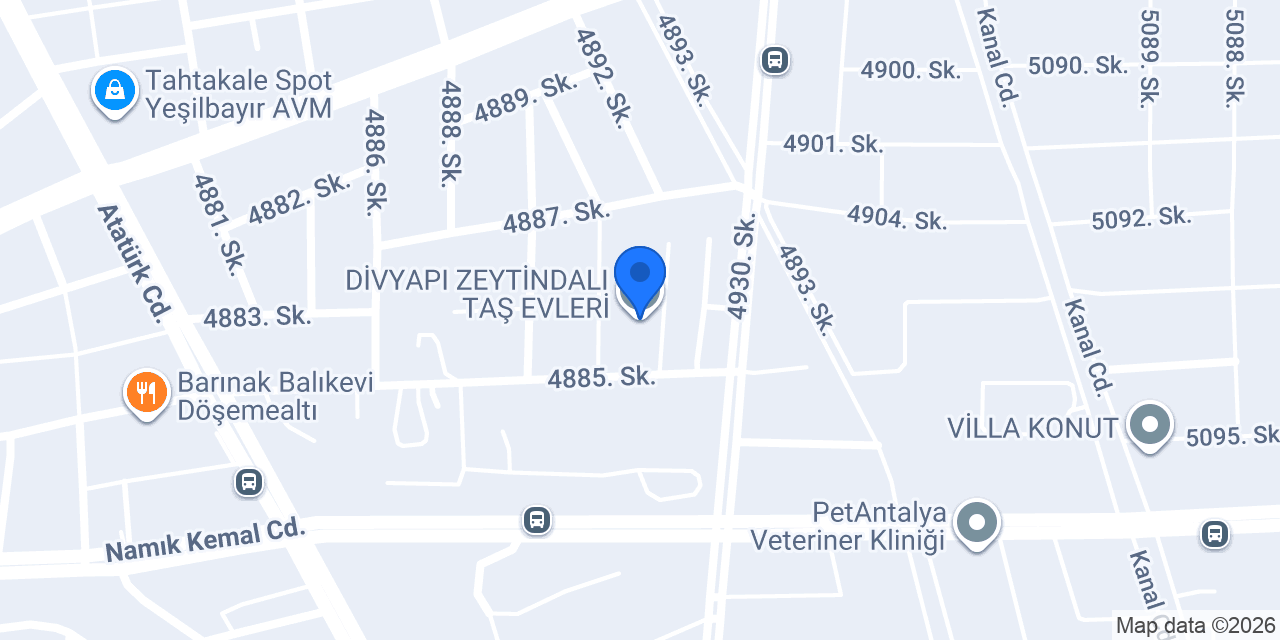 DİVYAPI ZEYTİNDALI TAŞ EVLERİ konumu