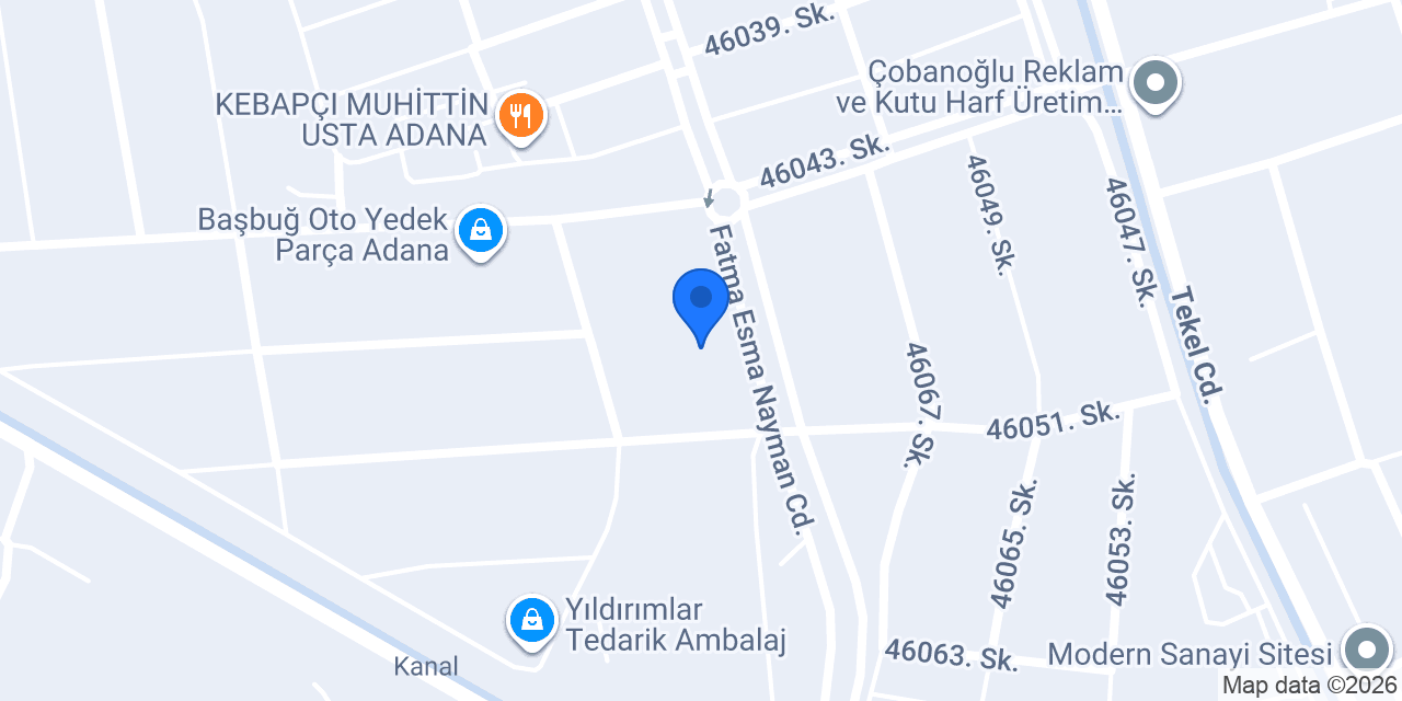 Yıldırım Dağıtım konumu