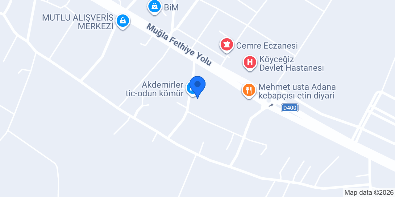 Akdemirler tic-odun kömür konumu