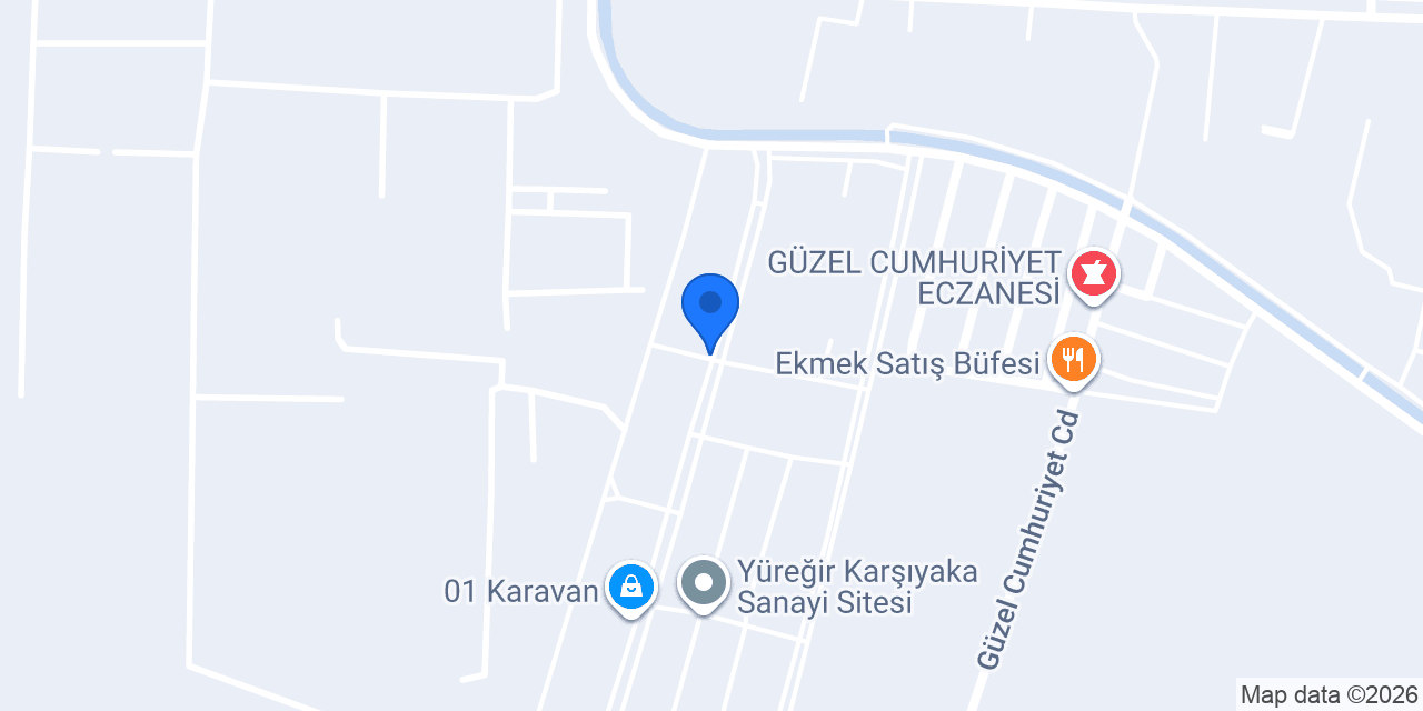 METAPEN ADOKAPI ADANA YETKİLİ BAYİİ konumu
