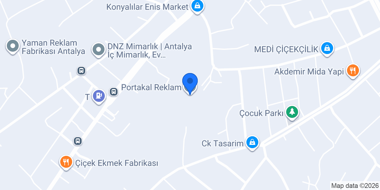 Portakal Reklam konumu