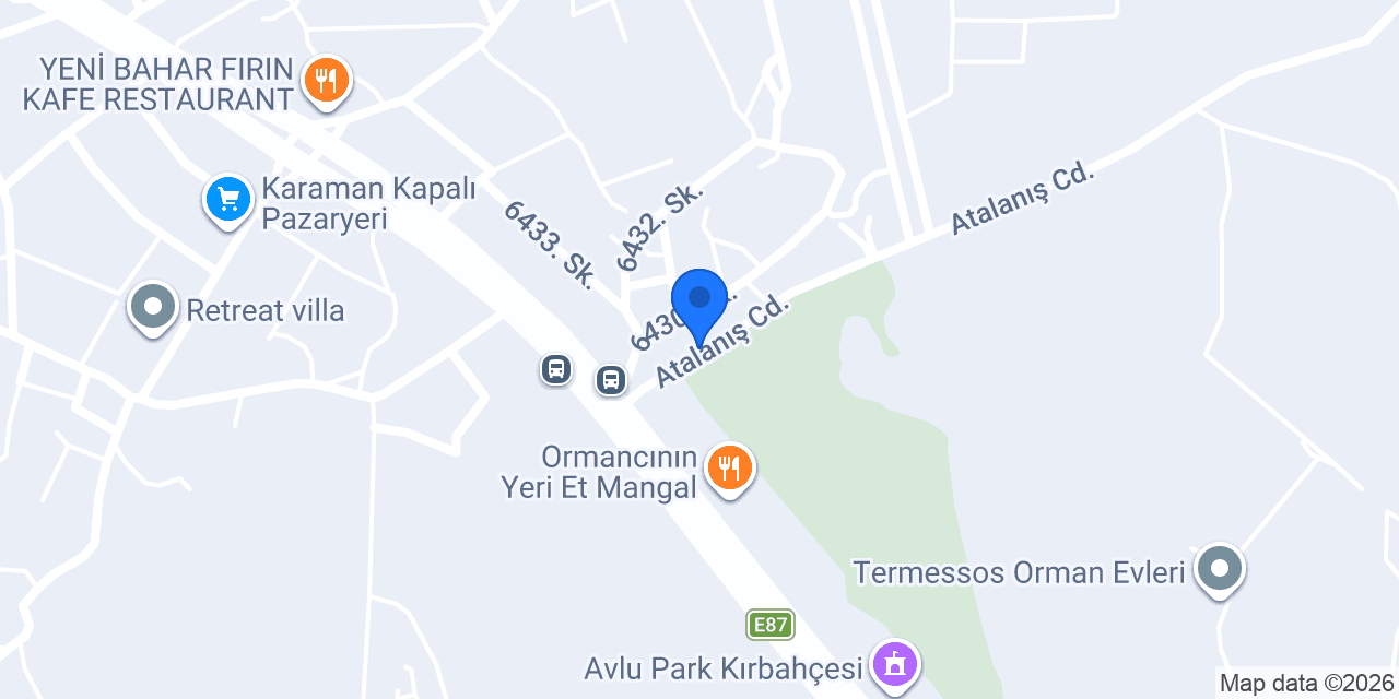 ÖZFORKLİFT konumu