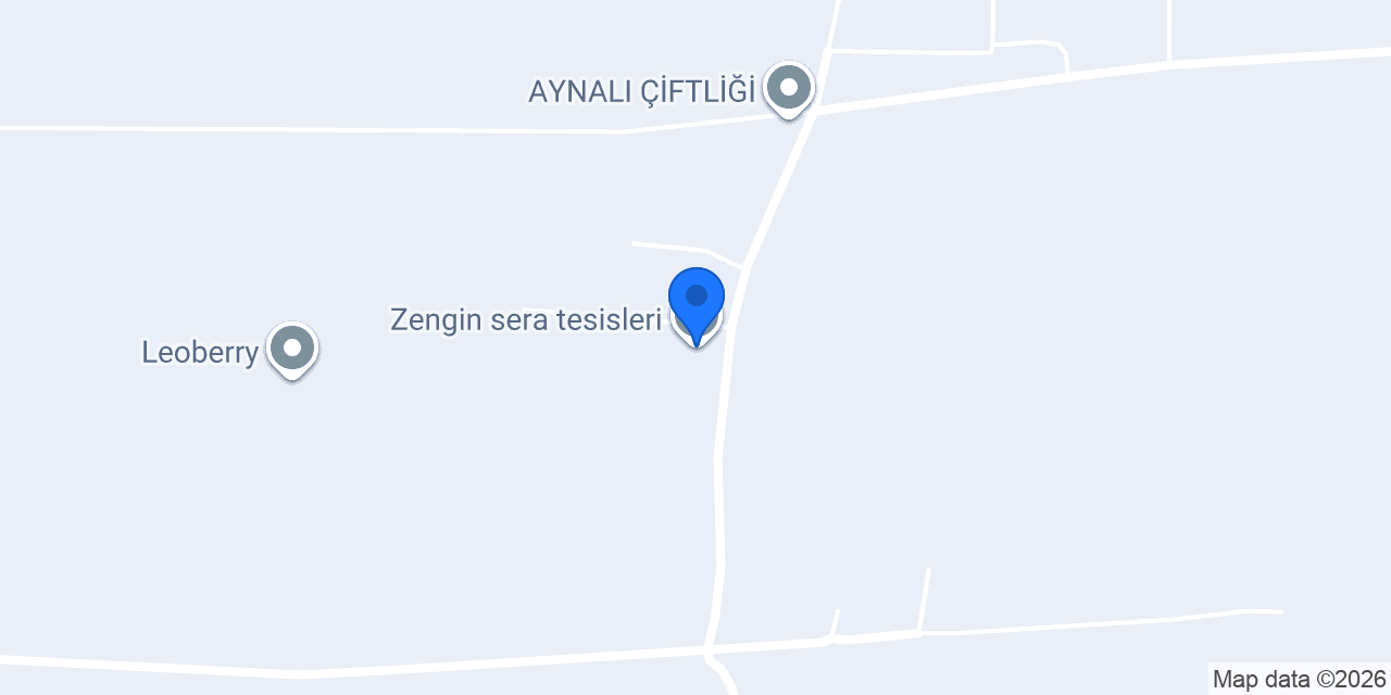 Zengin sera tesisleri konumu