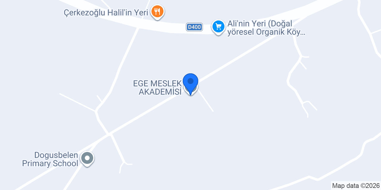 EGE MESLEK AKADEMİSİ konumu