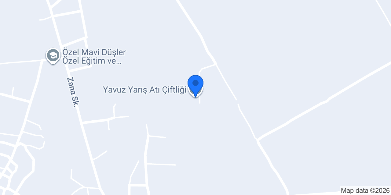 Yavuz Yarış Atı Çiftliği konumu