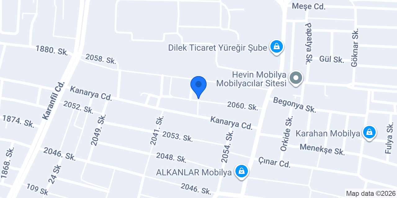 LEKA MOBİLYA konumu
