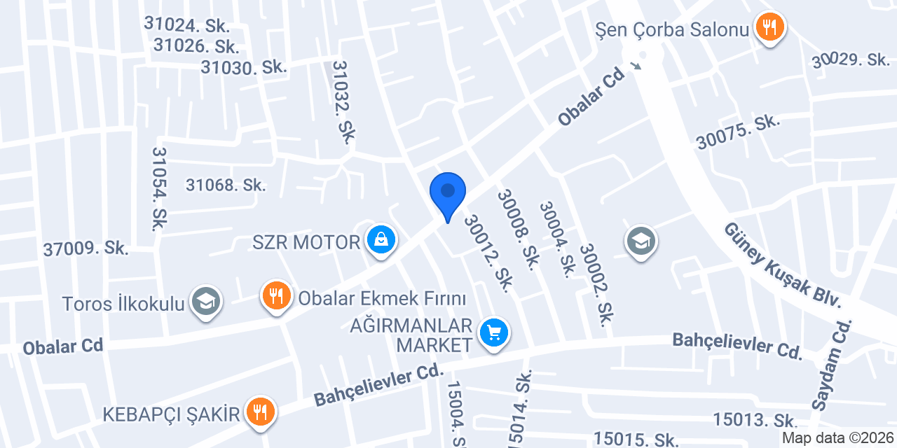 OBALAR SEVGİ TAKSİ konumu