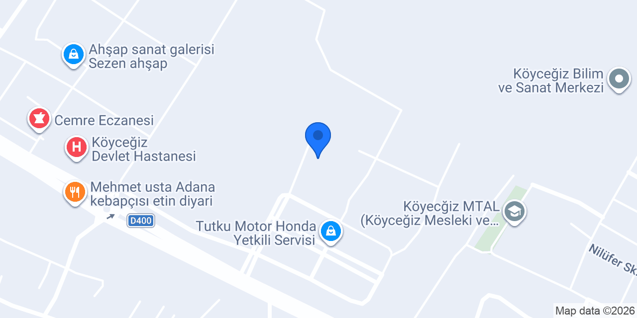Basut Yapı Market Köyceğiz konumu